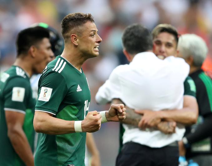 Mehika se je na zadnjih šestih SP vedno uvrstila v osmino finala, nato pa takoj izpadla. | Foto: Reuters