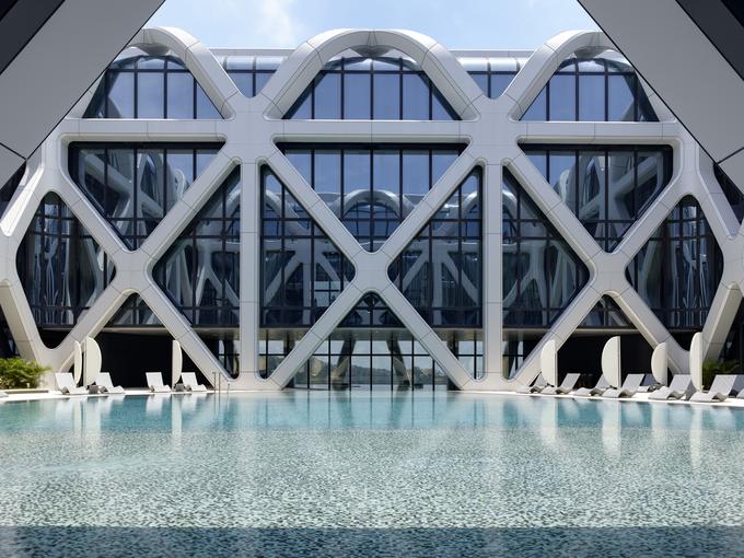 Hotel Zaha Hadid | Foto: Virgile Simon Bertrand