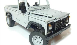 Land rover defender 110 iz kock Lego