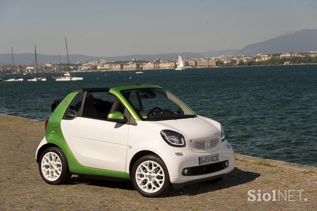 Smart fortwo cabrio electric drive