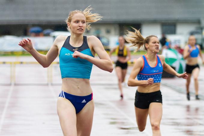 Agata Zupin že ima normo za SP v teku na 200 metrov. Kako hitra bo na dvakrat daljši razdalji? | Foto: Peter Kastelic
