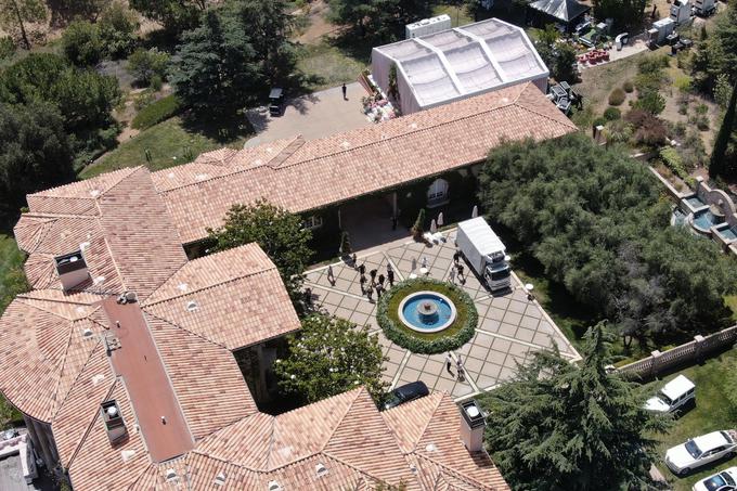 Dom Britney Spears, kjer so priredili poročno slavje | Foto: Profimedia
