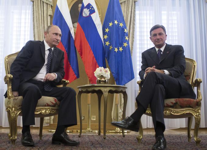 "Borut Pahor zna na eni strani odlično uravnotežiti populistične pristope rumenega tiska, na drugi strani pa visoke državniške vsebine, kot je srečanje z Erdoganom ali Putinom," pojasnjuje Jeretič. | Foto: Matej Leskovšek