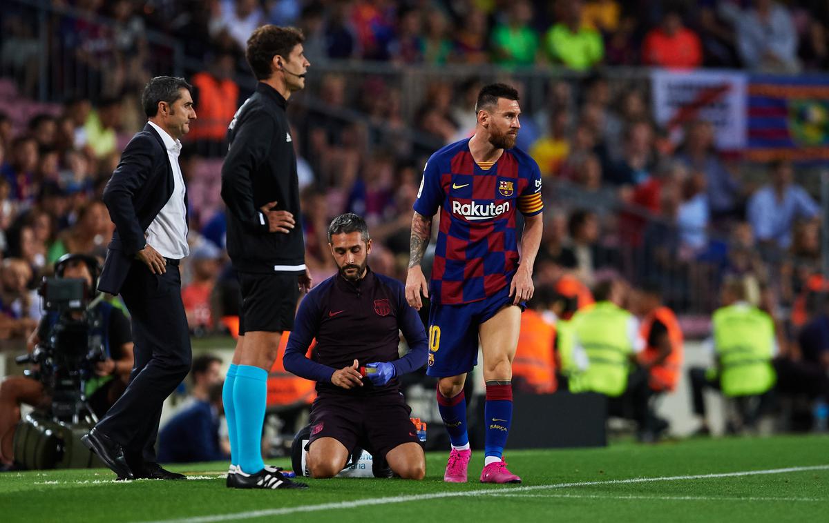 Lionel Messi | Trener Barcelone Ernesto Valverde pravi, da z Lionelom Messijem ni hujšega. | Foto Getty Images