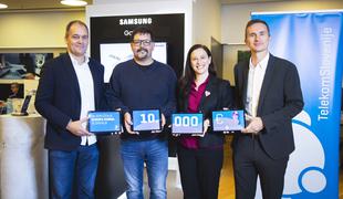Telekom Slovenije in Samsung s finančno donacijo podprla slovensko združenje Europa Donna
