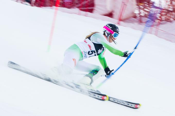 Ana Bucik bo v sezono štartala kot prva slovenska slalomistka. | Foto: Sportida
