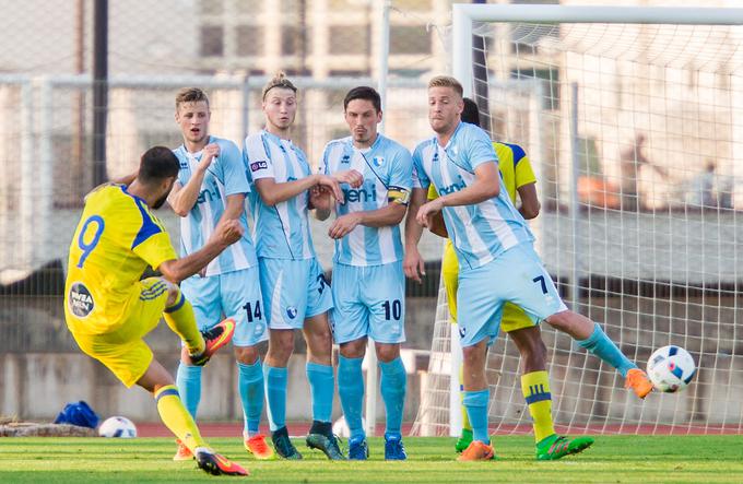 Novogoričani so lani v 1. krogu kvalifikacij za evropsko ligo izpadli proti Maccabiju, letos pa se bodo v evropski uverturi udarili z Armenci. | Foto: Vid Ponikvar