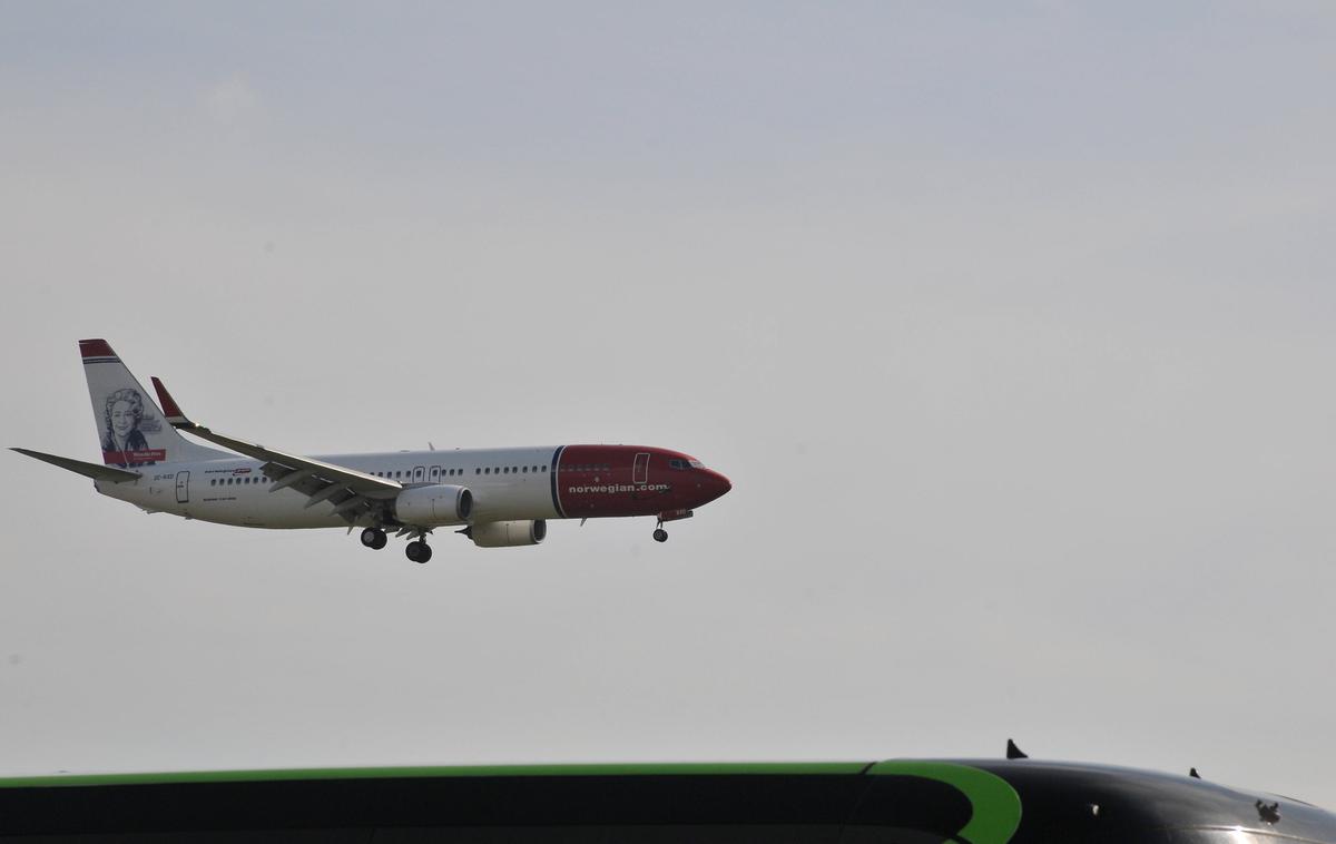 Norwegian, letalski prevoznik, letalo | Prevoznik bo lete opravljal s 189-sedežnim letalom Boeing 737-800. V voznem redu prevoznika je odhod z ljubljanskega letališča predviden ob 8.45, prihod v Köbenhavn pa ob 10.40, so zapisali. | Foto Guliverimage