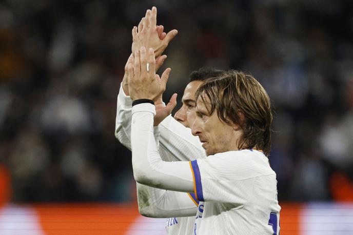 Real Madrid, Luka Modrić | Luka Modrić je bil v torek eden izmed najbolj zaslužnih nogometašev Reala za uvrstitev v polfinale. | Foto Reuters