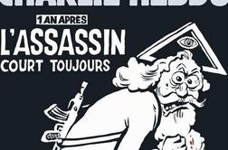 Charlie Hebdo s provokativno naslovnico ob obletnici napada