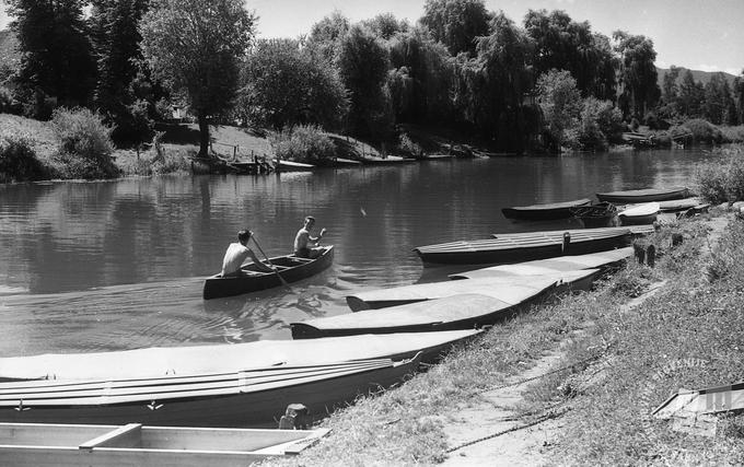 Ljubljanica leta 1957. | Foto: Edi Šelhaus / hrani MNZS