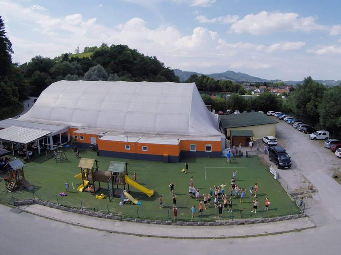 Športni center, na katerega je nekdanji slovenski reprezentant zelo ponosen. | Foto: Osebni arhiv Marinka Galića