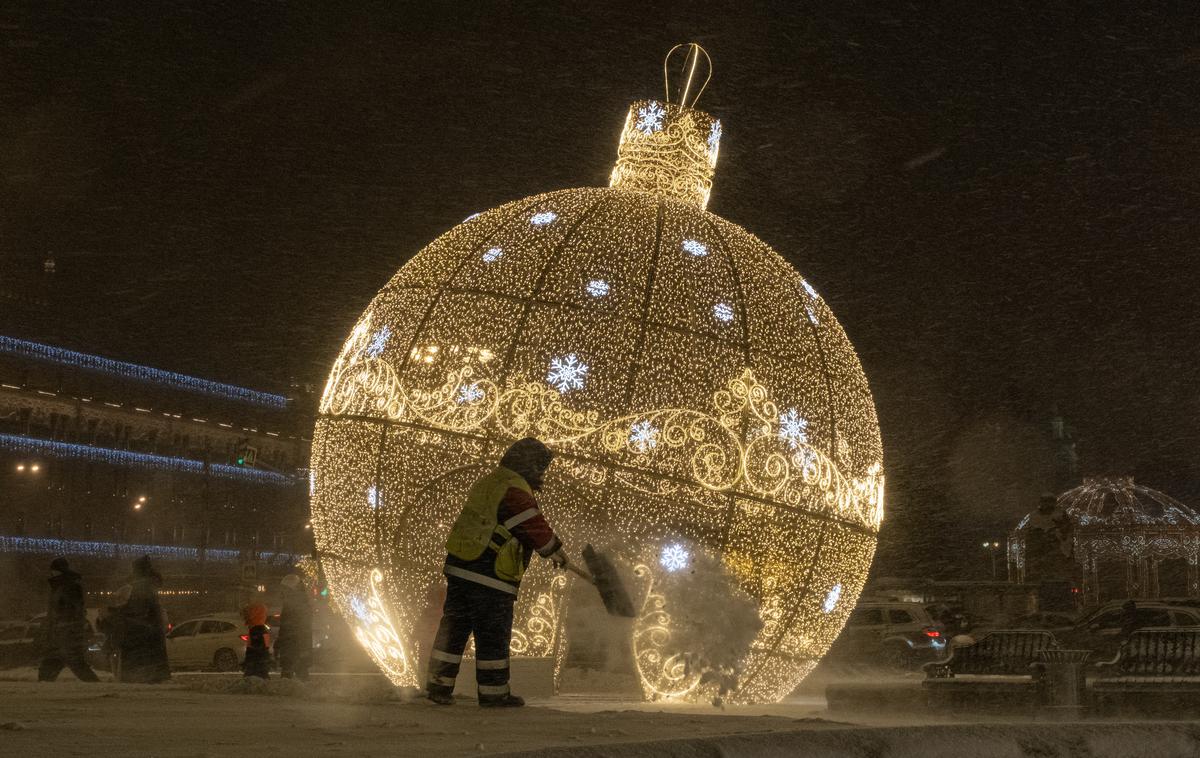 Sneg v Moskvi | Foto Reuters
