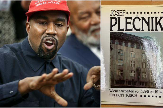 Kanye West | Kakšno povezavo čuti Kanye West z Jožetom Plečnikom? | Foto Getty Images