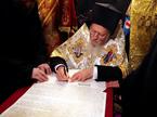 Ekumenski patriarh Bartolomej I. Ukrajina pravosavna cerkev