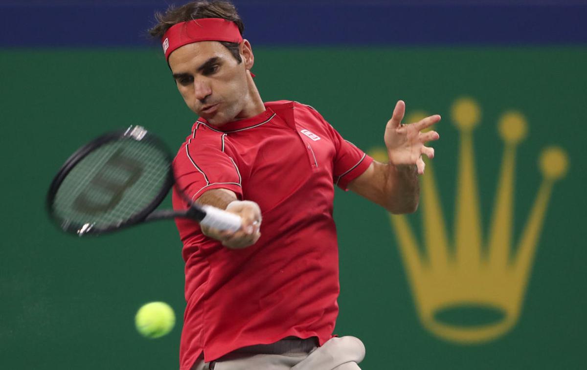 Roger Federer | Roger Federer je oddal le tri igre. | Foto Gulliver/Getty Images