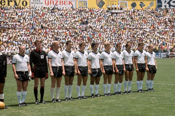 Zahodni Nemci so v polfinalu SP 1970 v eni najlepših nogometnih predstav ostali praznih rok. | Foto: Guliverimage/Getty Images