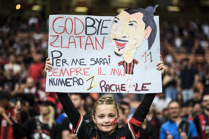 Zlatan Ibrahimović uživa ogromno priljubljenost pri navijačih Milana. Mlajših ali starejših, vseeno. | Foto: AP / Guliverimage