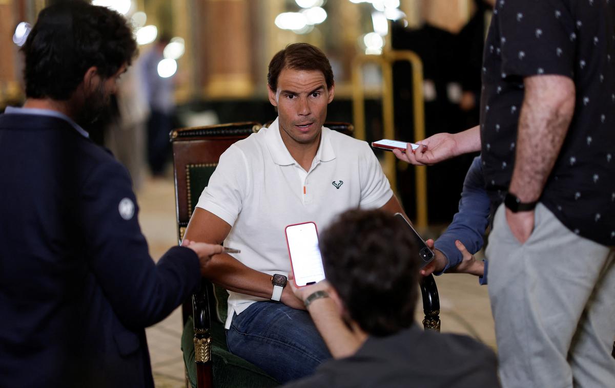 Rafael Nadal Pariz 14 naslov | Po prespani noči je Rafael Nadal podoživljal čustvena in naporna tedna v Parizu. | Foto Reuters