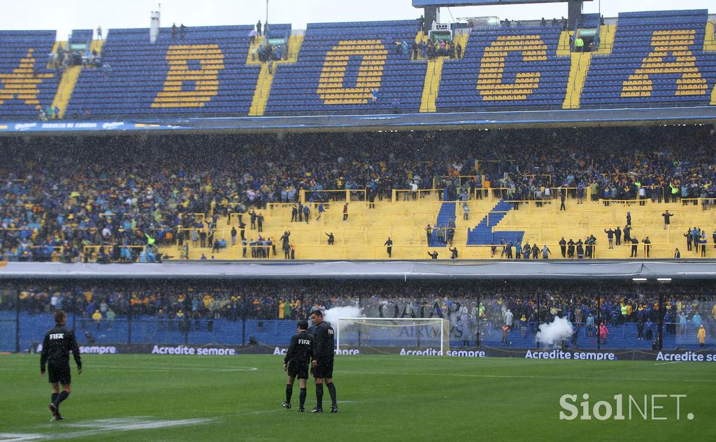Boca Juniors River Plate Dež