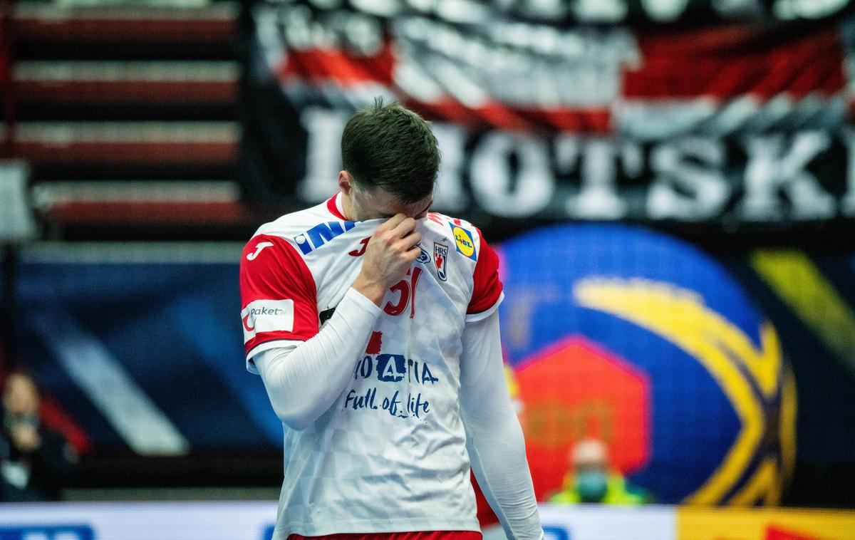 Ivan Martinović | Hrvaška rokometna reprezentanca je EP v Nemčiji začela z visoko zmago nad Španijo, na koncu pa po nizu neuspehov in smole s poškodbami igralcev osvojila 11. mesto. | Foto Guliverimage
