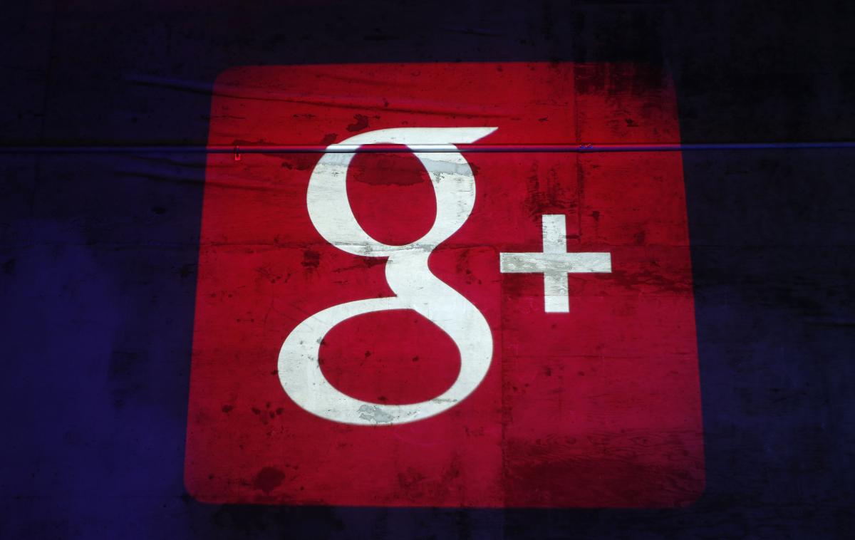Google+ | Prepoznavni logotip družbenega omrežja Google+. Uporabniki se bodo morali od njega dokončno posloviti do avgusta 2019. | Foto Reuters