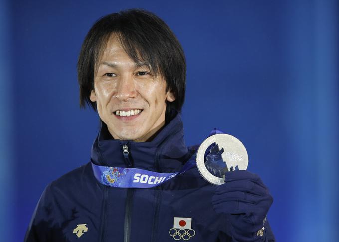 Noriaki Kasai je na olimpijskih igrah v Sočiju stal na zmagovalnem odru, na Kulmu pa je navdušil s petim mestom. | Foto: Reuters
