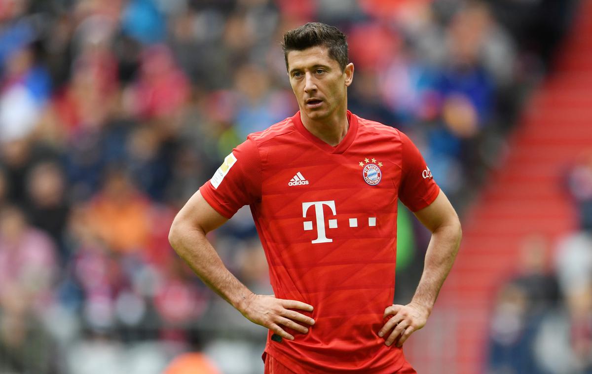Robert Lewandowski | Zvezdnik Bayerna pravi, da ga poškodba ne moti pri igranju. | Foto Reuters
