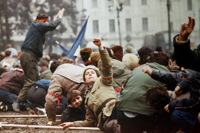 Romunska vstaja 1989 | Foto Reuters