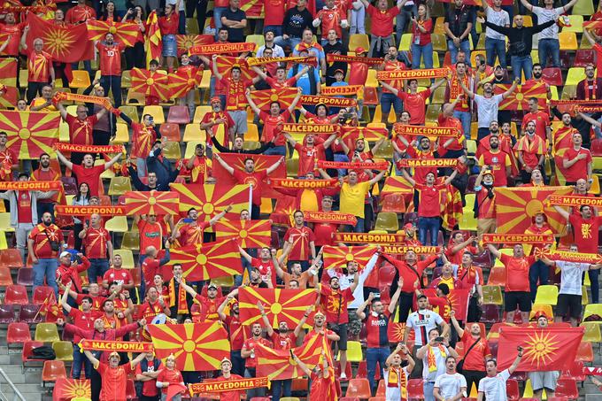 Severna Makedonija je letos prvič nastopila na evropskem prvenstvu, prihodnje leto pa bo prvič v play-offu kvalifikacij za svetovno prvenstvo. | Foto: Reuters