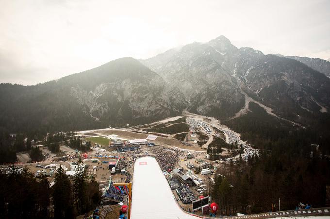 Planica že tradicionalno gosti sklepno dejanje sezone v smučarskih skokih. Planico je te dni obiskalo okrog 70 tisoč navijačev. | Foto: Žiga Zupan/ Sportida