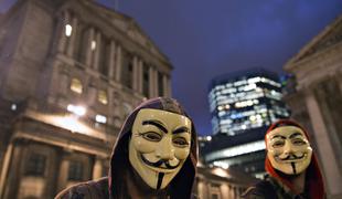 Hekerji Anonymous napadli spletno stran francoskih ekstremistov
