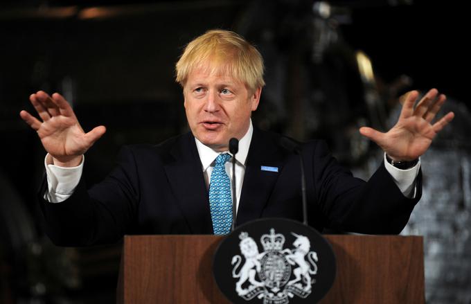 Predsednik britanske vlade Boris Johnson je namignil, da Bruslja ne bo zaprosil za preložitev kljub ta teden sprejetemu zakonu za preprečitev brexita brez dogovora. | Foto: Reuters