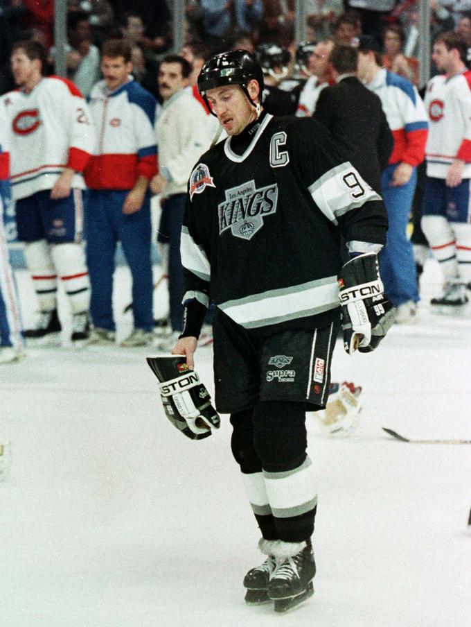 V prvem finalu v zgodovini franšize LA Kings so Gretzky in druščina Montrealu priznali premoč z 1:4 v zmagah. | Foto: Reuters