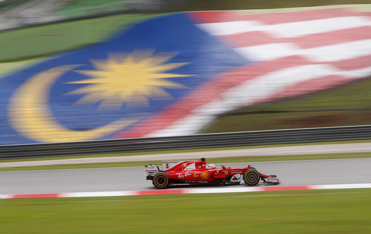 Sebastian Vettel Malezija | Foto Reuters