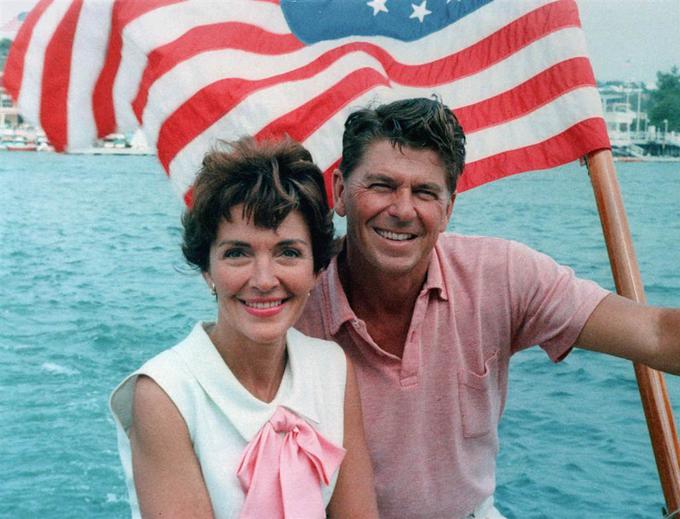 Ronald Reagan in njegova žena Nancy | Foto: commons.wikimedia.org