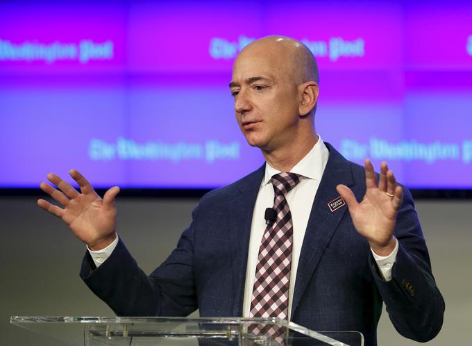 Bezos se je na Forbesovi lestvici najbogatejših 400 Američanov prvič znašel leta 1998, štiri leta po ustanovitvi Amazona. | Foto: Reuters