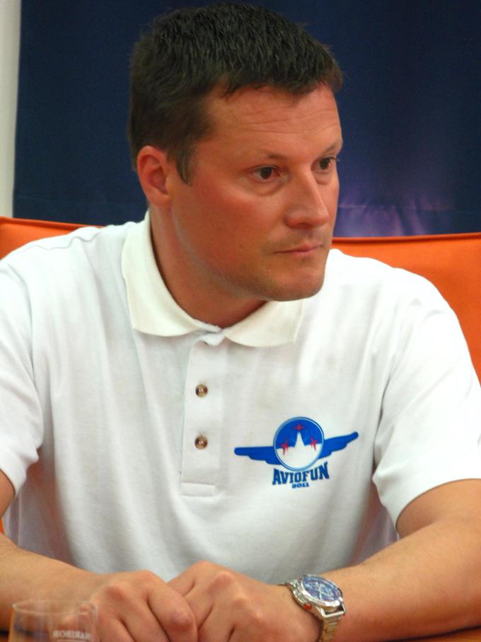 Damijan Cehner, direktor podjetja Aviofun | Foto: STA ,