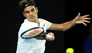 Federer se je sprehodil do polfinala, Korejec piše zgodovino