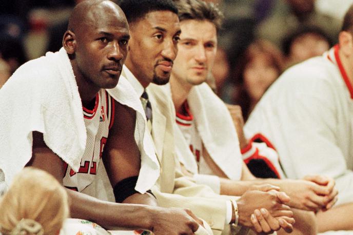 Michael Jordan Scottie Pippen Chicago Bulls | Chicago Bulls so bili v devetdesetih letih prejšnjega stoletja v ligi NBA najboljši kar šestkrat.  | Foto Reuters