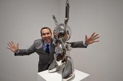 Nov rekord: skulptura zajca prodana za več kot 81 milijonov evrov