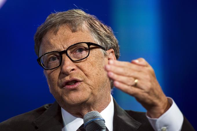 Bill Gates je z Donaldom Trumpom med opisanim telefonskim klicem govoril sploh prvič v življenju.  | Foto: Reuters