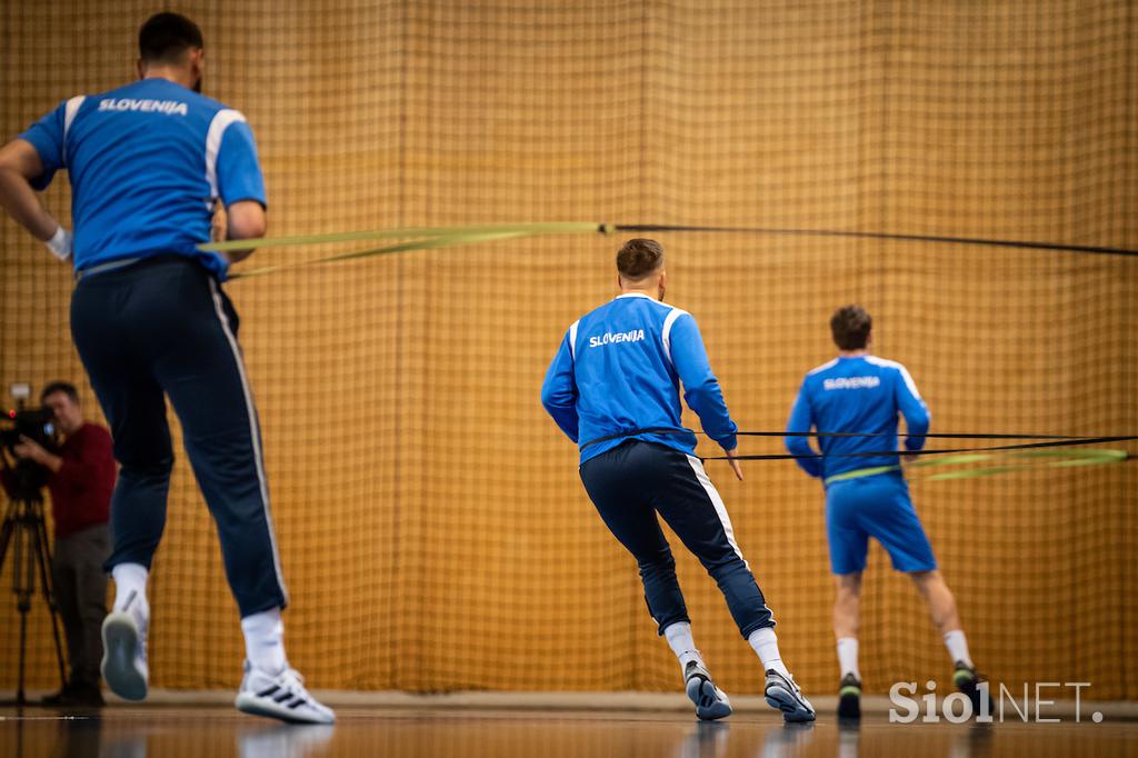 slovenska rokometna reprezentanca trening