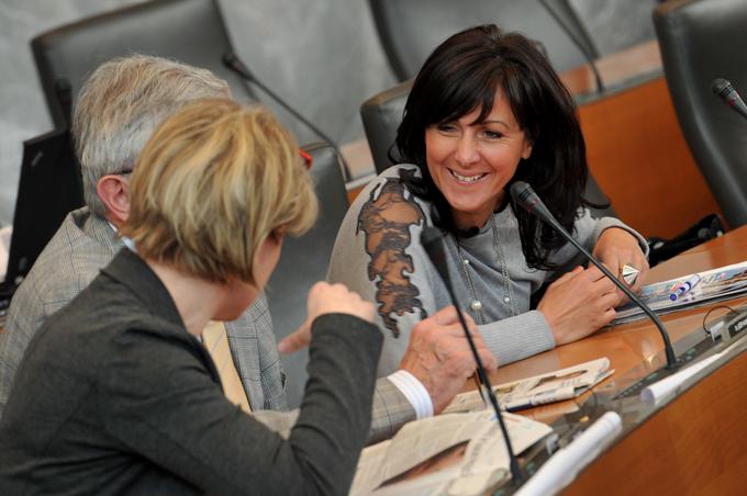 Alenka Bikar je dve leti sedela v poslanskih klopeh, potem ko je tam zamenjala Zorana Jankovića. | Foto: STA ,