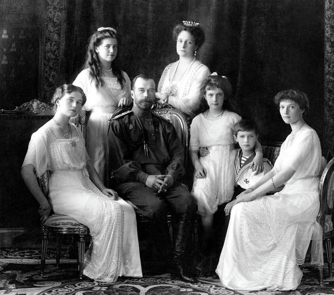 Ruski car Nikolaj II. in njegova družina | Foto: commons.wikimedia.org
