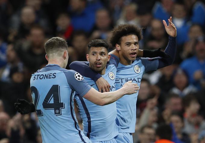 Manchester City je predvsem po zaslugi Sergia Agüera prišel do neverjetnega preobrata. | Foto: Reuters