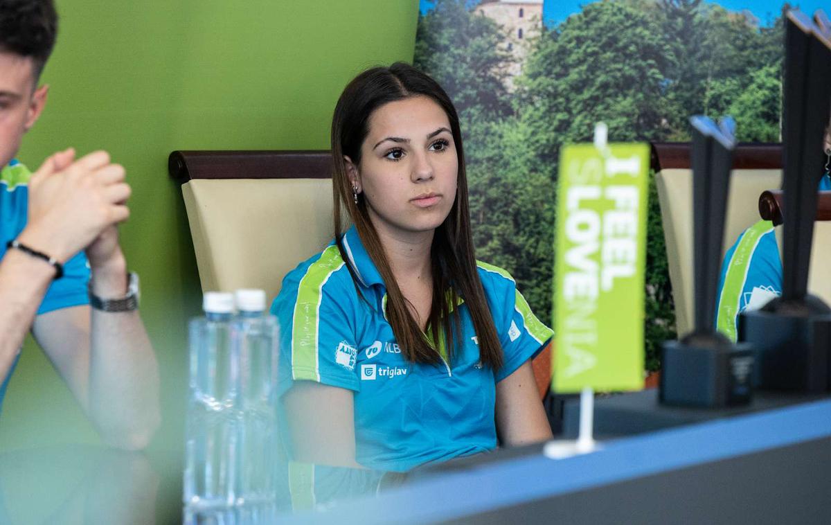 Sara Tokić | Da je namizni tenis zapisan globoko v družini Tokić dokazuje tudi mlada slovenska igralka Sara Tokić. | Foto Katja Kodba/STA