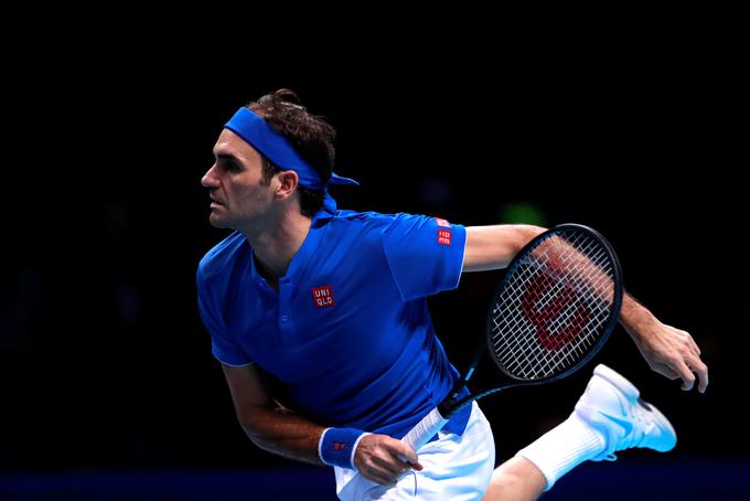Rogerja Federerja v zadnjem krogu skupinskega dela čaka Kevin Anderson. | Foto: Reuters