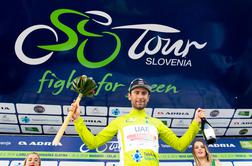 Diego Ulissi has showed his strength and took green jersey in Idrija #video