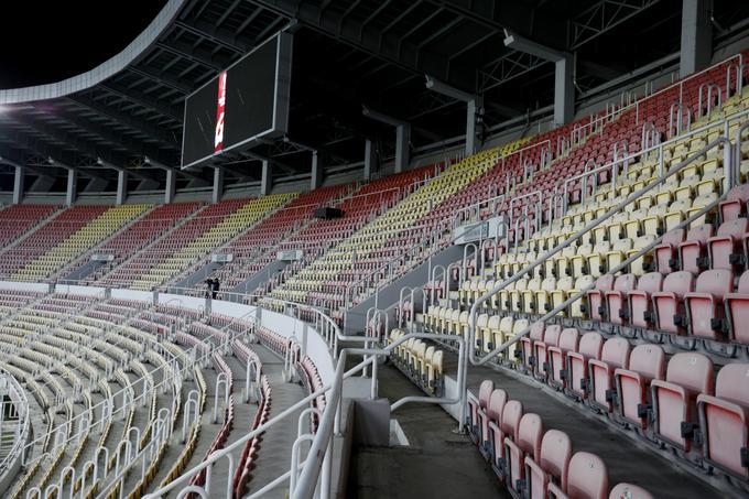 Torkov dvoboj bo potekal na stadionu v Skopju, na katerem je slovenska nogometna reprezentanca prejšnji mesec remizirala s Severno Makedonijo z 1:1. | Foto: Reuters